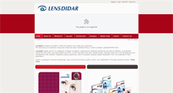 Desktop Screenshot of lensdidar.com